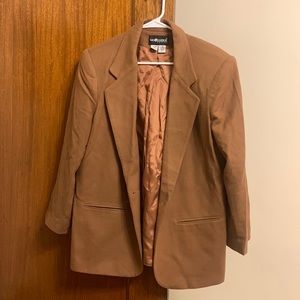 Brown blazer
